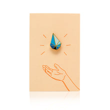 Load image into Gallery viewer, DigDeep Water Diamond Lapel Pin
