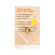 Load image into Gallery viewer, DigDeep Water Diamond Lapel Pin
